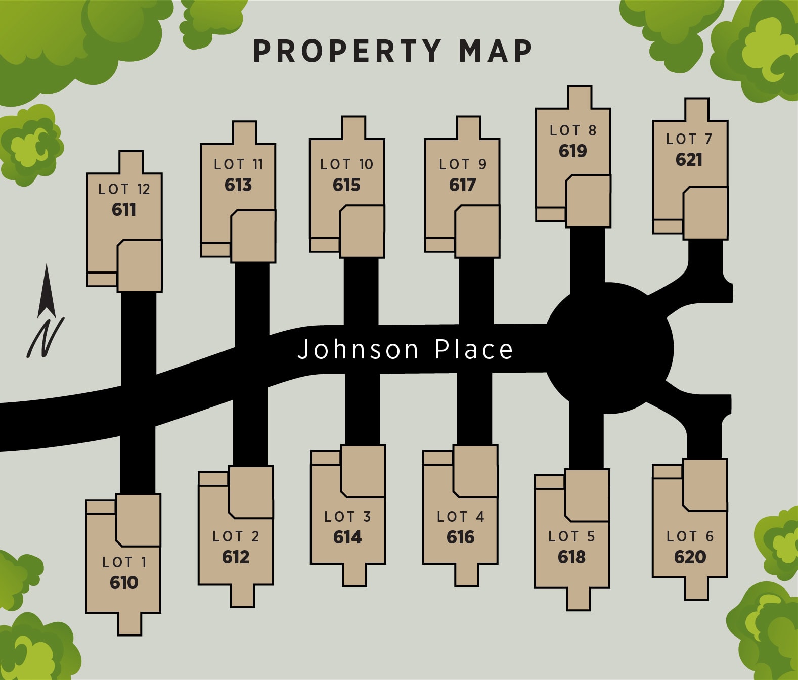 The Villas On Johnson Place 3 Villas Johnson Place Map