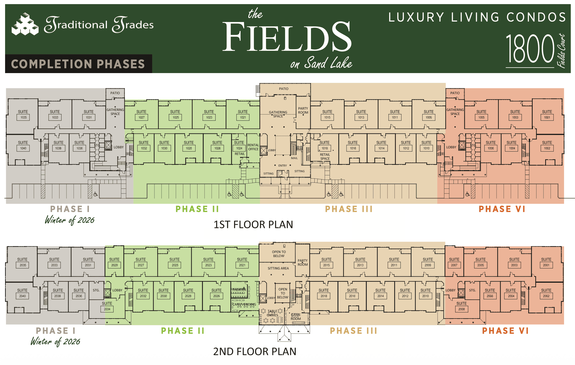 The Fields On Sand Lake 1800 4 Phases